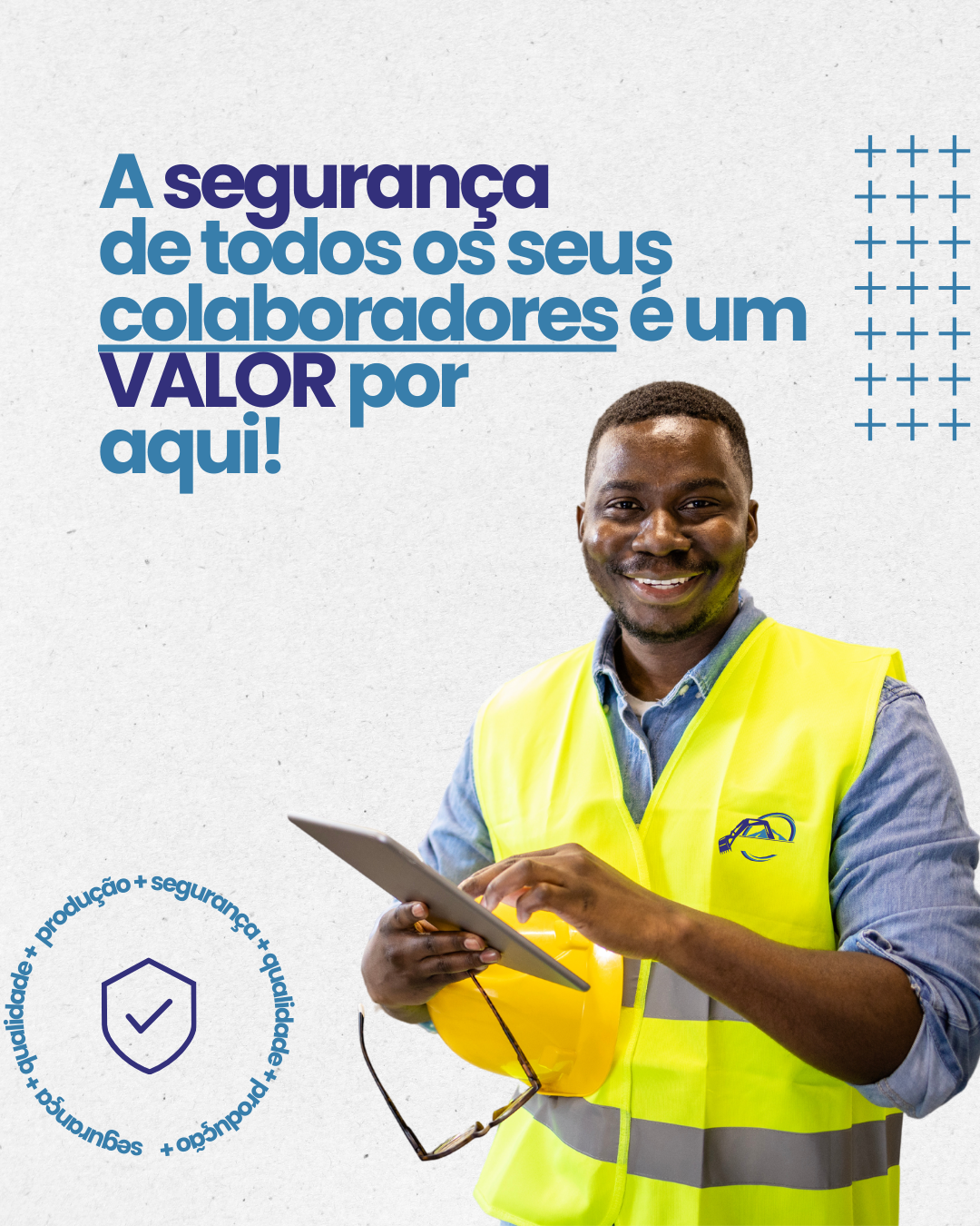 Post para Instagram Moderno Azul e Branco Equipamentos Segurança do Trabalho.png